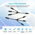 thumbnail image 2 of Y Branch Solar Connectors Parallel Cable Adapter 3-Way Solar Cable Connector Self-locking IP67 Waterproof PV, 2 of 8