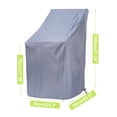 thumbnail image 2 of Funda Impermeable para Sillas Apilables Uranshin 210D Oxford, 2 of 7