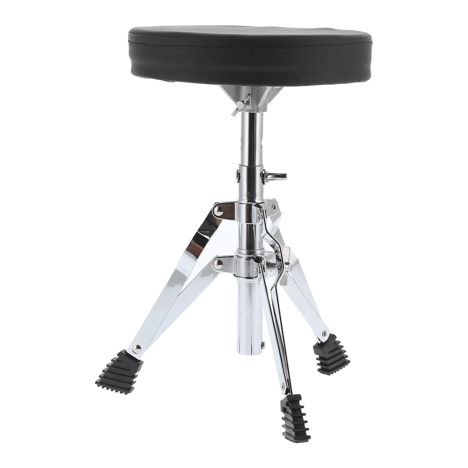 Drumming Stool, Triangular Design Drum Throne Adjustable Height With 5A Stick For Sitting