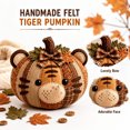 thumbnail image 2 of DIY Woodland Animal Pumpkin Sewing Kit for Adults,Complete Fall Craft Supplies Set,Handmade Woodland Pumpkin Decor Project for Holiday Home Displays C, 2 of 5