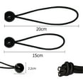 thumbnail image 6 of Yesbay 50 Pcs Tarpaulin String Cords with Balls Portable Waterproof Tie Down Straps Tarpaulin Tensioner Elastic Bands Camping Accessories, 6 of 8