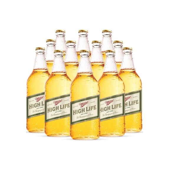 Cerveza Miller Hight Life 12 pack de 940 ml c/u