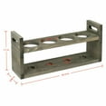 thumbnail image 3 of Wine Rack for 4 Bottle Tabletop Wood Wine Holder for Bar Basement Pantry Cabinet, 3 of 7