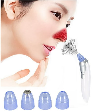 Tbest Beauty Machine,Facial Pore Cleaner,Portable Facial Pore Cleaner Nose Blackhead Removal Vacuum Comedo Suction Tool Beauty