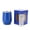 Blue, variant on MakerFlo 12 oz Powder Coated Wine Tumbler, Leak-Proof Lid, Blank for Laser Engraving & UV DTF, Customizable (Red – Pack of 25)