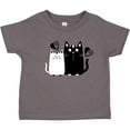 thumbnail image 3 of Inktastic Valentines Day Cat Couple Girls Toddler T-Shirt, 3 of 5