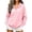 A2 Pink, variant on Oversized Hoodies for Women Henley Shirts Button Down Hooded Tops Comfort Baggy Hoodie Athletic Sweatshirt Ladies Warm Winter Clothes Airport Streetwear Long Sleeve Cozy Preppy Hoodies