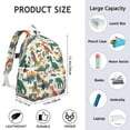 thumbnail image 6 of Cute Dinosaur Pattern Backpack for School,Cute School Bag,Schoolbag with Adjustable Shoulder Straps & Padded Back,13.4"x11"x4.7", 6 of 6