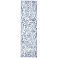 thumbnail image 2 of Safavieh Dip Dye Neasa Distressed Runner Rug, Blue/Ivory, 2'3" x 8', 2 of 11