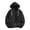 Jackets for men Black, variant on Homenesgenics Jackets for Men Big and Tall Long-Sleeve Relaxed-Fit Leather Plus Size Casual Hooded Outerwear Brown XL