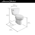 thumbnail image 2 of American Standard Cadet Pressure-Assisted Toilet Tank with Right-Hand Trip Lever 1.6 GPF in White, 2 of 2