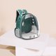 thumbnail image 3 of portátil de viaje para mascotas, transpirable para perros, gatos, cápsula para cachorros, impermeable transparente transpirabl - Verde Sunnimix Transportín de viaje para mascotas, 3 of 7