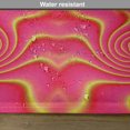 thumbnail image 6 of Ambesonne Pink Place Mats Set of 4, Surreal Patterns, Standard Size, Red Yellow, 6 of 6