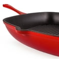 thumbnail image 6 of BergHOFF Neo 4pc Cast Iron Grill & Fry Pan Set, Red, 6 of 10