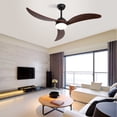 thumbnail image 6 of 52 Inch Ceiling Mounted FanLight Ceiling Fan with Lights and Smart Remote Control 6 Speed Quiet Reversible DC Motor for Bedroom Restaurant Household Indoor &Outdoor, 6 of 6