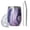 White-4, variant on 12oz Insulated Wine Tumbler with Lid & Straw, Stainless Steel Egg Shape Cup, Liquid & Marble Print