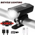 thumbnail image 3 of USB Rechargeable 800 Lumen LED Bike Light with Tail Light and Secure Tool Free Mount, 3 of 7