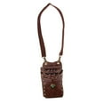 thumbnail image 2 of Organizador de cizalla de soporte de cintura duradero con funda de tijera con marrón Sunnimix bolsa de tijeras de salón, 2 of 8