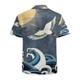 thumbnail image 3 of High Quality Hawaiian Shirts for Men Short Sleeve Aloha Beach Shirt Floral Summer Casual Button Down Shirts Blouses MXMRAQ, 3 of 7