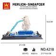 thumbnail image 4 of Wange-bloques de construcción de la Estatua de la libertad, Coliseo Romano, Torre Eiffel, modelo, juguetes para niños, regalo, 2023, 4 of 4