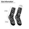 thumbnail image 2 of Honeii Snake Print Children's Colorful Socks,Unisex Kids and Toddlers' Cushioned Sock,Kids Athletic Crew Socks,for Everyday Wear and Sports, 2 of 5