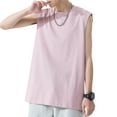 thumbnail image 1 of Men Tank Tops Sleeveless T-shirts O Neck Cotton Vests Plus, 1 of 8