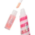 thumbnail image 3 of Claire's 2 pack Lip Gloss Key Ring Pink Boba Tea Pink Pompom, 3 of 3