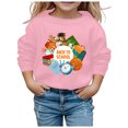 thumbnail image 3 of aDJFDGT Chandail Court pour Adolescente Rentrée Scolaire Chandail pour Filles Mode Hivernale Manches Longues Chaud Confortable Haut Motif de Dessin Animé Tenue Décontractée de Campus, 3 of 5