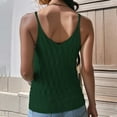 thumbnail image 7 of fatyb Women's Knit Tank Tops V Neck Spaghetti Strap Camisole Sleeveless Loose Casual Crochet Tshirts, 7 of 7