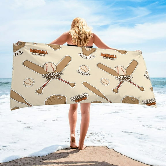 Goattoy Absorbent and Soft Beach Towel,Quick Dry, Sand-Resistant and Machine Washable Towel,Walmart Saving !Perfect for Beach, Pool, and Picnic