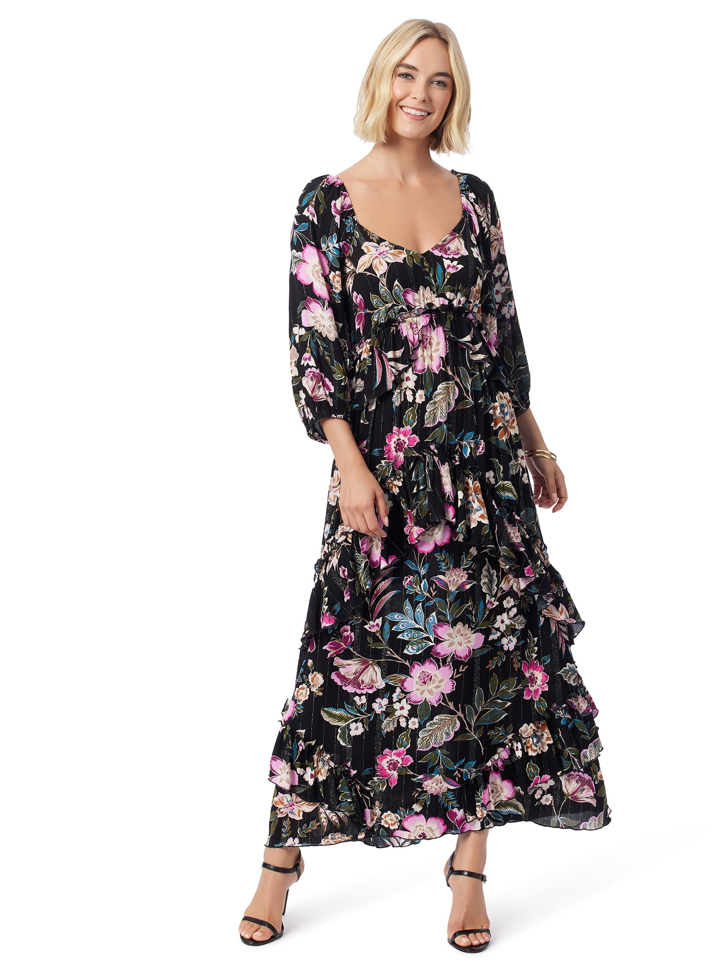 Jessica Simpson - Brandclub - Jessica Simpson Women's and Women's Plus Damia Maxi Dress, Sizes XS-4X Jessica Simpson - Brandclub - Jessica Simpson Women's and Women's Plus Damia Maxi Dress, Sizes XS-4X