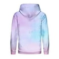 thumbnail image 7 of Mercatoo Teen Girls Tie Dye Cute Hoodies Cotton Fleece Warm Pullover Sweatshirts Tween Kids Long Sleeve Hoodie with Pockets, 7 of 7