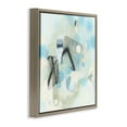 thumbnail image 4 of Stupell Industries Expressive Blue Abstraction Abstract Painting Brown Floater Framed Canvas Art Print Wall Art, 18 x 18, 4 of 10