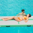 thumbnail image 3 of Goplus 10FT Inflatable Gymnastics Tumbling Mat w/ Pump Green, 3 of 10