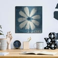thumbnail image 6 of Luxe Metal Art 'Daisy for Belinda Blue' by Studio Mousseau, Metal Wall Art, 12"x12", 6 of 7