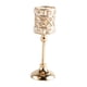 thumbnail image 4 of Candelabros dorados, centros de mesa, adornos, velas de té, soporte para velas, pilar 11cmx31cm, 4 of 9