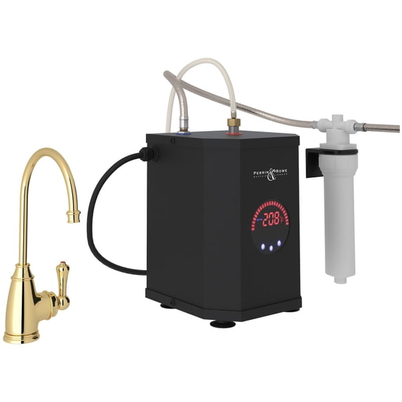 Rohl Gkit1655lm-2 San Julio 1.2 GPM Hot Water Dispenser Faucet - Brass