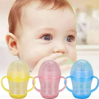 SUPERMAMA Sippy Cups for 1+ Year Old with Spout & Straw(9 Oz), PPSU No Spill  Sippy Cups with Weighted Straw, Spill Proof Training Toddler Cups With  Handle for Baby 6+ Months