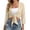 *Beige, variant on Women's 3/4 Sleeve Tie Front Shrug Cardigan, Ladies' Lightweight Cropped Wrap Cover Up, Casual Summer Solid Color Shrug For Women,Black,S-2XL