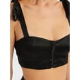 thumbnail image 5 of Sweetheart Neck Crop Top with a Tie Up Detail, 5 of 5