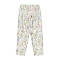thumbnail image 5 of Daiia Flower Rabbit Women's Sleep Pant with Pockets and Drawstring,Pajama Pants-Large, 5 of 9