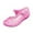 Pink, variant on Wolcakyue Princess Shoes Girls Sandals Jelly Mary Jane Dance Party Shoes for Kids Toddler Fashionable Cute Comfortable Girls Sandals Slippers,Yellow 10.5
