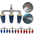 thumbnail image 4 of Triple Nozzle Pressure Washer, Pressure Washer Nozzle, High-Pressure Water Gun Rotating Nozzle for Power Washer, 4 of 8