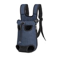 thumbnail image 1 of Mochila para perros Correa para el hombro ajustable en la parte delantera Piernas hacia afuera Transportín para mascotas Mochila para perros SG jinwen Mochilas Transportadoras Para Perros, 1 of 8