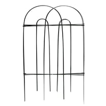 Glamos Wire 32 inch x 8 foot Black Round Folding Fence (16 ft total)
