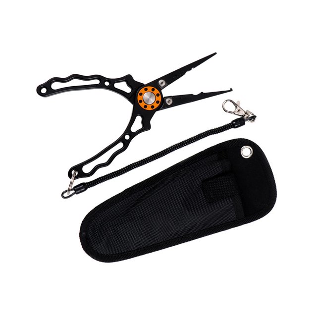Kenally Kit de alicates de pesca, removedor de anzuelos de aleación de aluminio, portátil, agua dulce, agua salada, mar, lago, barco, equipo de Herramientas manuales Tipo 4 Kenally TO009763-04