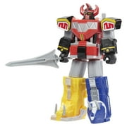 Power Rangers Mighty Morphin Dino Megazord Retro Style Zord Action Figure 7-Inch-Scale Toy for Boys and Girls
