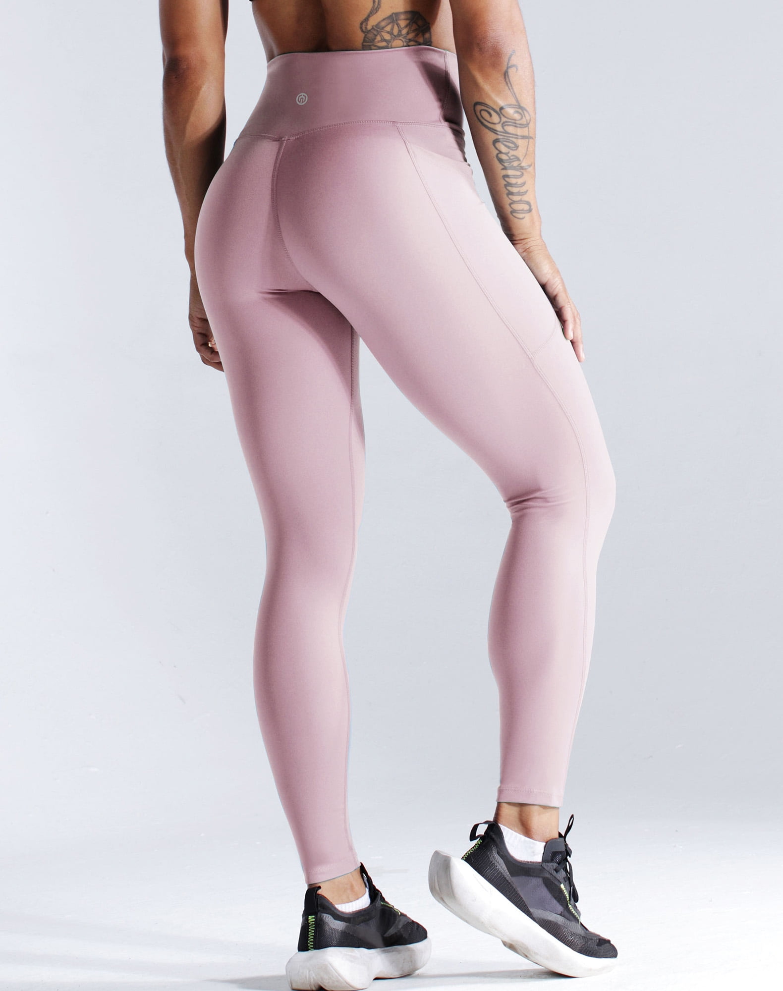 Light Pink Best High Waisted Leggings | Gym Leggings | DARTFROG