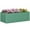 Light Green, variant on Outsunny Raised Garden Bed Metal Planter Box with Reinforced Rods, Light Green