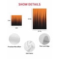 thumbnail image 7 of Burnt Orange Black Ombre Kitchen Dish Towels for Drying Dishes Set of 3, Modern Abstract Striped Gradient Waffle Weave Microfiber Hand Tea Bathroom Towels Quick Dry & Absorbent Towel 15.7x23.6, 7 of 7